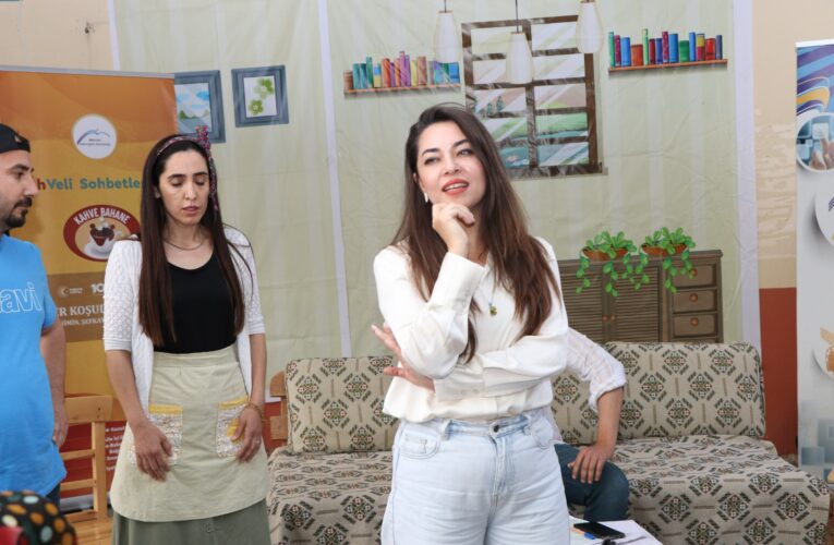 KAHVE BAHANE PROJESİNİN BU HAFTAKİ DURAĞI ERDEMLİ OLDU