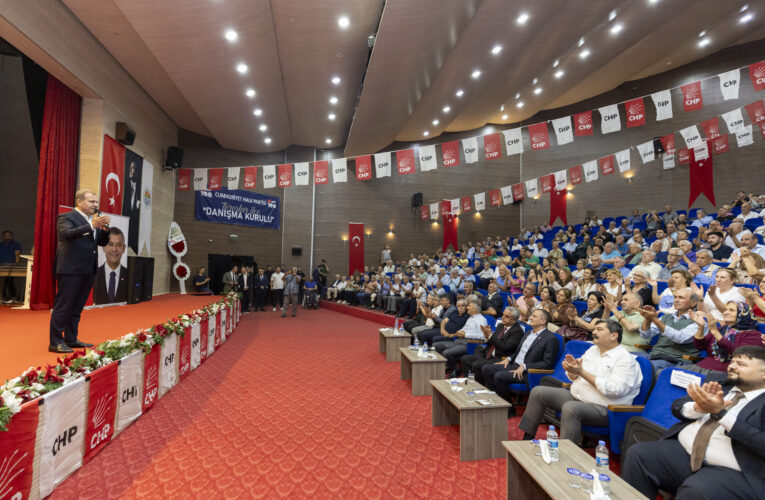 “İLK SEÇİMLERDE PARTİMİZİ İKTİDARA TAŞIYACAĞIZ; REFERANSIMIZ DA BELEDİYELERİMİZİN HİZMETLERİ OLACAK”