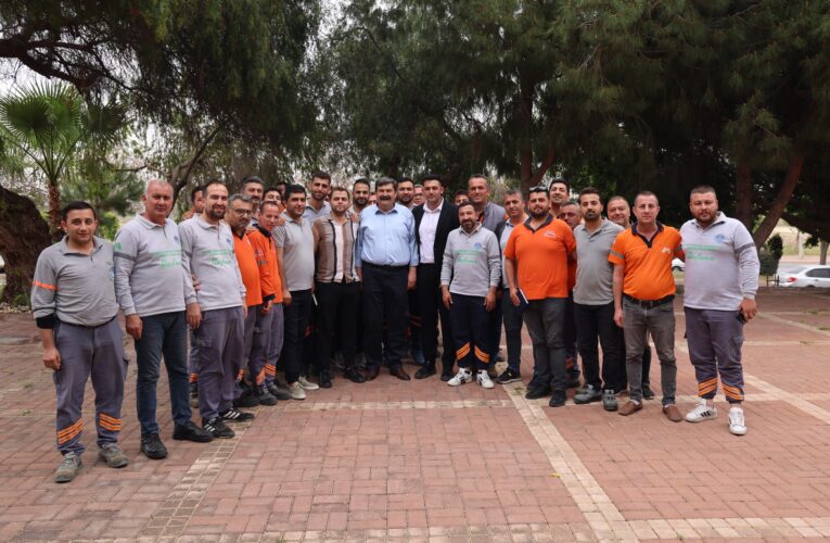 BAŞKAN YILDIZ, 1 MAYIS EMEK VE DAYANIŞMA GÜNÜ’NÜ KUTLADI