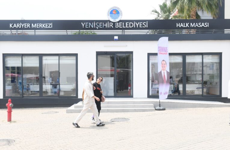 Yenişehir Belediyesi kentin en yoğun bölgesinde ek hizmet noktası kurdu