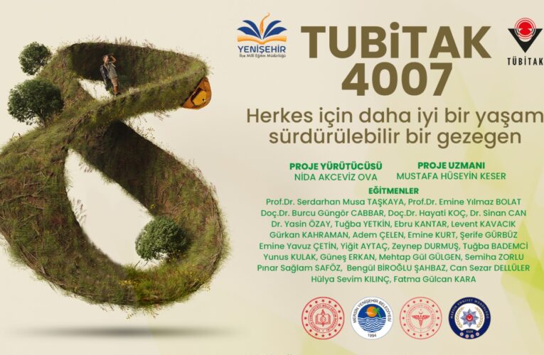 Yenişehir Belediyesinin iş birliği içerisinde olduğu projeye TÜBİTAK’tan destek