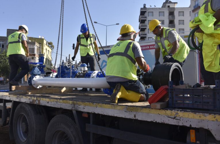 MESKİ, MERSİN SUYUNUN GÜVENCESİ OLMAYA DEVAM EDİYOR