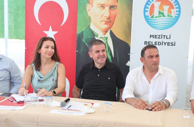 MEZİTLİ HALKI BAŞKAN TUNCER’E YOĞUN İLGİ GÖSTERDİ, MAHALLE ÇALIŞTAYLARI TAMAMLANDI!