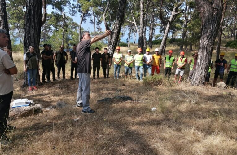 ​Yangın Gönüllülerine Uygulamalı Eğitim