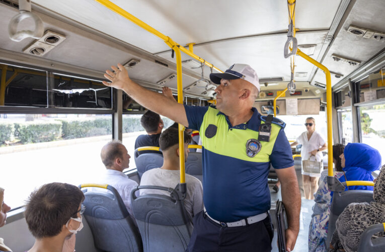 BÜYÜKŞEHİR’DEN TOPLU TAŞIMA ARAÇLARINA KLİMA DENETİMİ