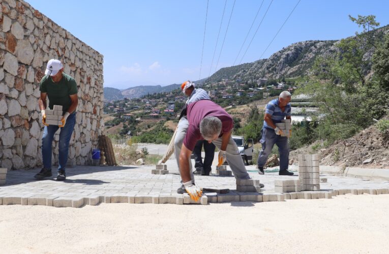 TOROSLAR’IN YAYLALARINDA HİZMET DÖRT KOLDAN DEVAM EDİYOR