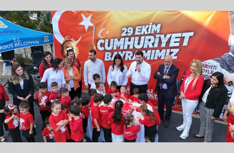 TARSUS BELEDİYESİ KREŞLERİNDE 29 EKİM COŞKUSU