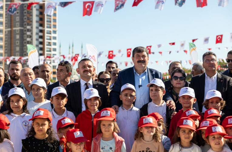 BAŞKAN YILDIZ, DEFNE KORULUĞU, İNSANLARIN NEFES ALABİLECEĞİ BİR YER OLACAK