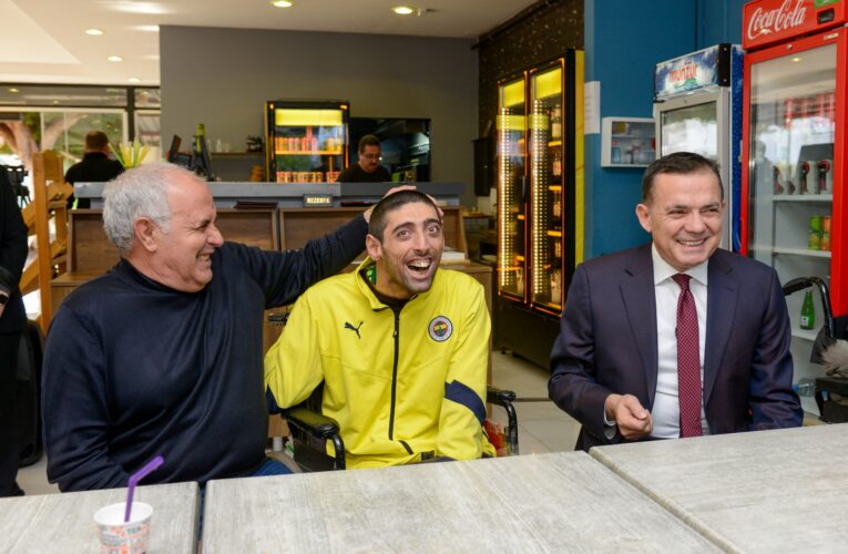 Başkan Abdullah Özyiğit, engelli bireylerle buluştu