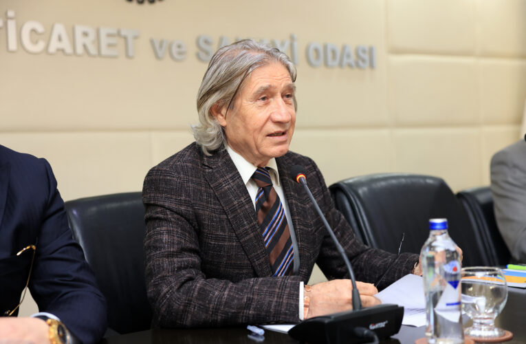 Mersin Valisi Pehlivan, MTSO Meclisi’nin konuğu oldu