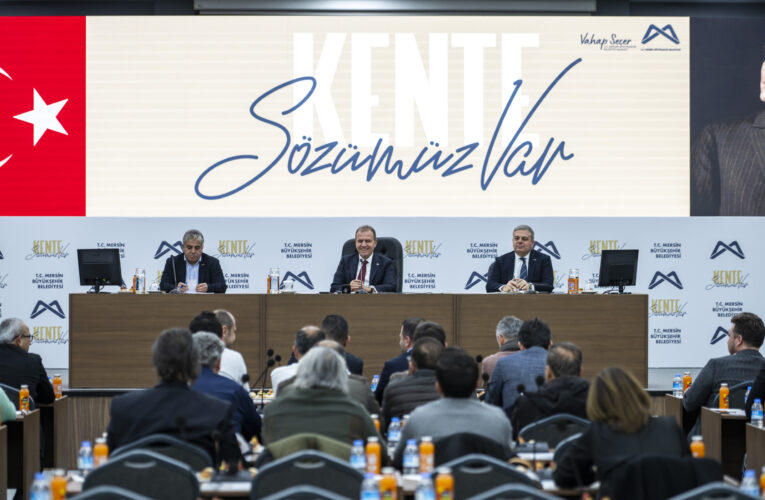 BAŞKAN SEÇER, ‘KENT KATILIMI BULUŞMALARI’ KAPSAMINDA MESLEK ODALARI TEMSİLCİLERİ İLE BİR ARAYA GELDİ