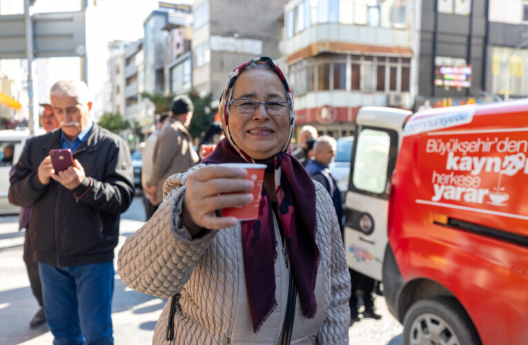 MERSİN BÜYÜKŞEHİR’DEN VATANDAŞLARA ŞİFA KAYNAĞI İKRAM