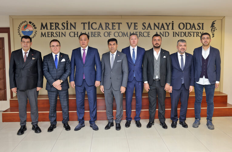 Kazakistan, Mersinli yatırımcılara önemli fırsatlar sunuyor