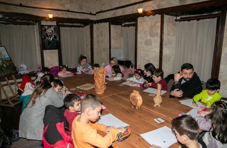 BÜYÜKŞEHİR ÇOCUK GELİŞİM MERKEZLERİ, MİNİKLERİ SANATLA BULUŞTURUYOR