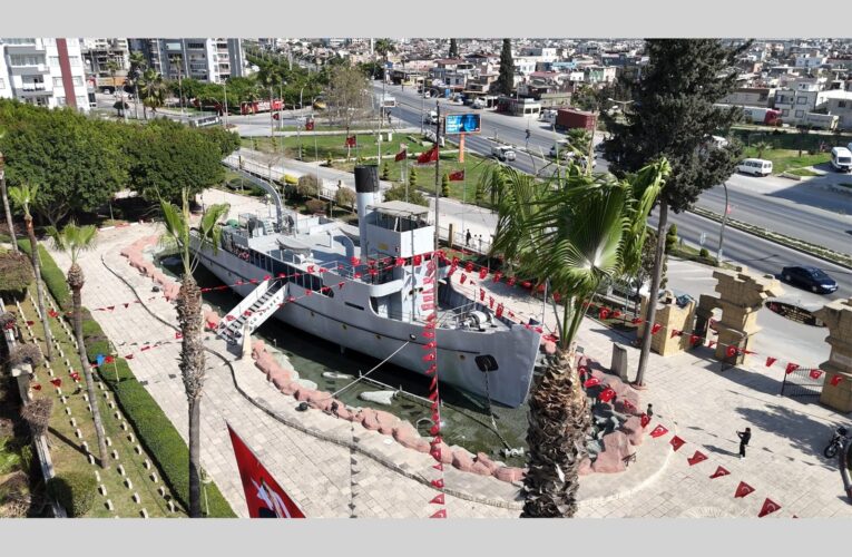 TARSUS BELEDİYESİ’NDEN NUSRET MAYIN GEMİSİ’NE KAPSAMLI YENİLEME ÇALIŞMASI