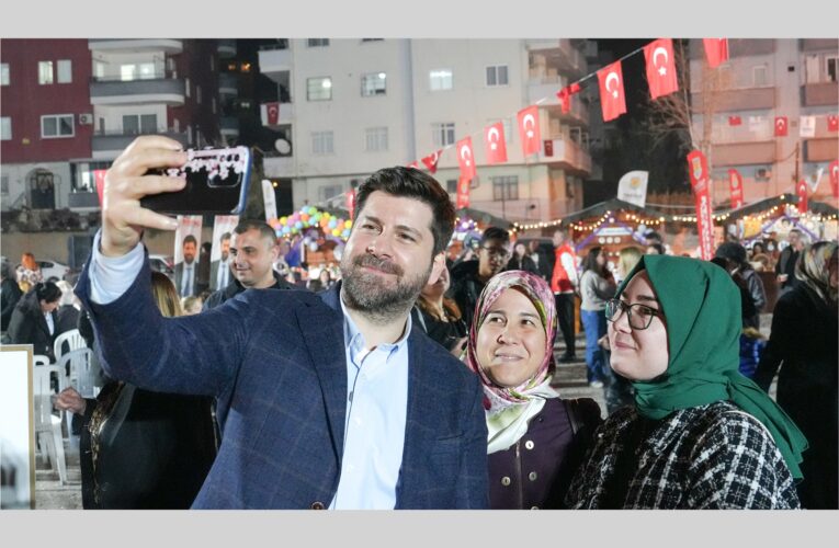 TARSUS’TA 8 MART ETKİNLİKLERİ BAŞLADI: BAŞKAN ALİ BOLTAÇ VATANDAŞLARLA BULUŞTU