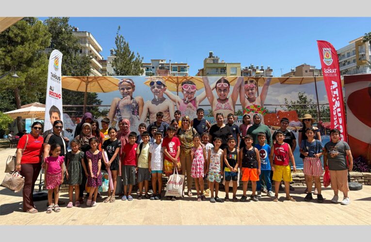 TARSUS LİFE PARK’TA “HAYDİ ÇOCUKLAR HAVUZA” PROJESİ BAŞLADI