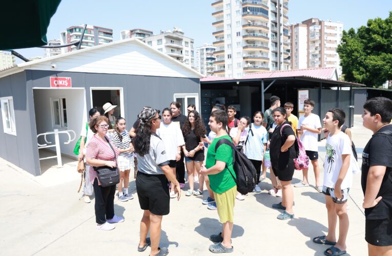 MEZİTLİ BELEDİYESİ ETÜT MERKEZİ ÖĞRENCİLERİ SU PARKI’NDA EĞLENCEYLE MOTİVASYON DEPOLADI