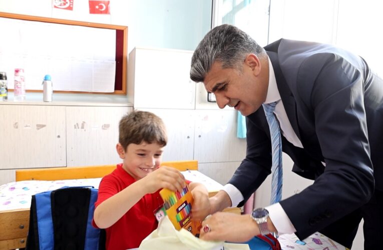 Başkan V. Şener, Civanyaylağı İlkokulu’nu Ziyaret Etti