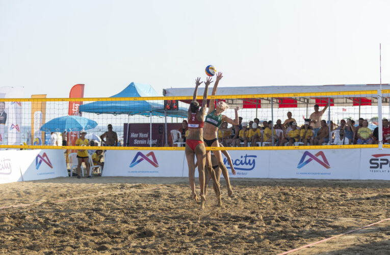 ULUSLARARASI PRO BEACH PLAJ VOLEYBOLU HEYECANI 4. KEZ MERSİN’DE