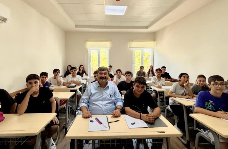 BAŞKAN YILDIZ’DAN EĞİTİME DESTEK: “GENÇLERİMİZİN YANINDAYIZ”