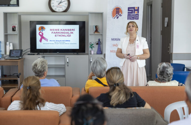 MERSİN BÜYÜKŞEHİR BELEDİYESİ’NDEN MEME KANSERİ FARKINDALIĞINA DESTEK