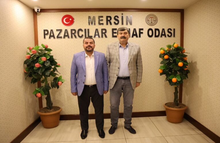 BAŞKAN YILDIZ’DAN PAZARCILAR ODASINA ZİYARET
