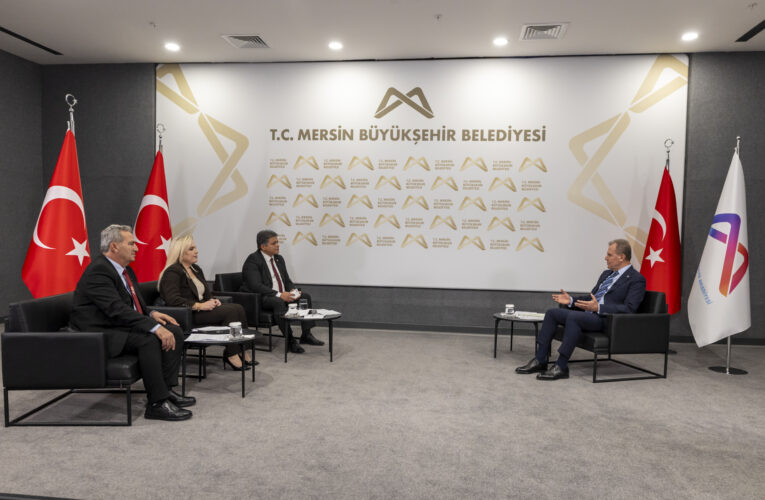 “MERSİN DOĞU AKDENİZ ÇANAĞININ EN ÖNEMLİ KENTLERİNDEN BİRİ”