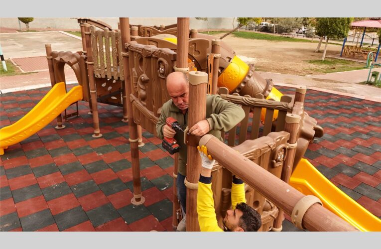 GASPIRALI PARKI’NDA DÖNÜŞÜM SÜRÜYOR Anasayfa