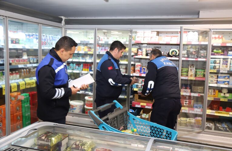 Akdeniz Zabıtasından Marketlere Ramazan Ayı Denetimi